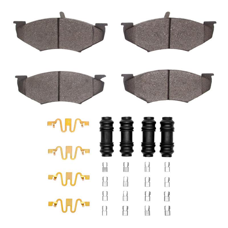 R1 Concepts R1 89-90 Chrysler LeBaron Front Optimum OE Pads & Hardware Kit