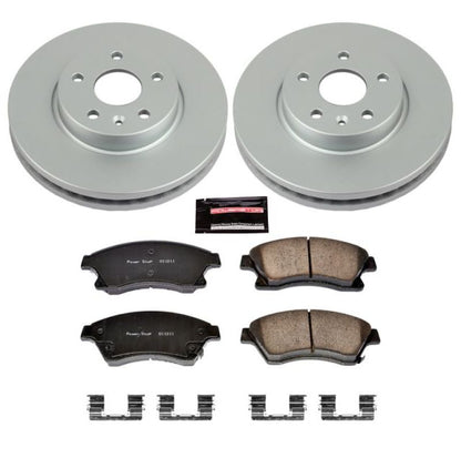 PowerStop Power Stop 11-15 Chevrolet Cruze Front Z17 Evolution Geomet Coated Brake Kit