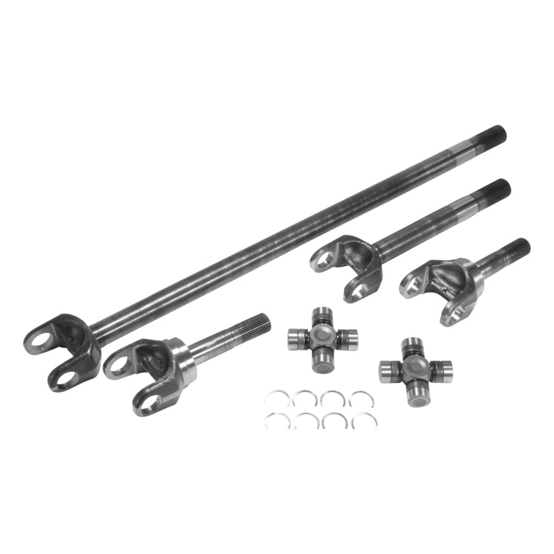 Yukon Gear & Axle Yukon Gear Chromoly Front Axle Kit for Dana 60 (Inner/Outer Both Sides + 1480 U-Joints)
