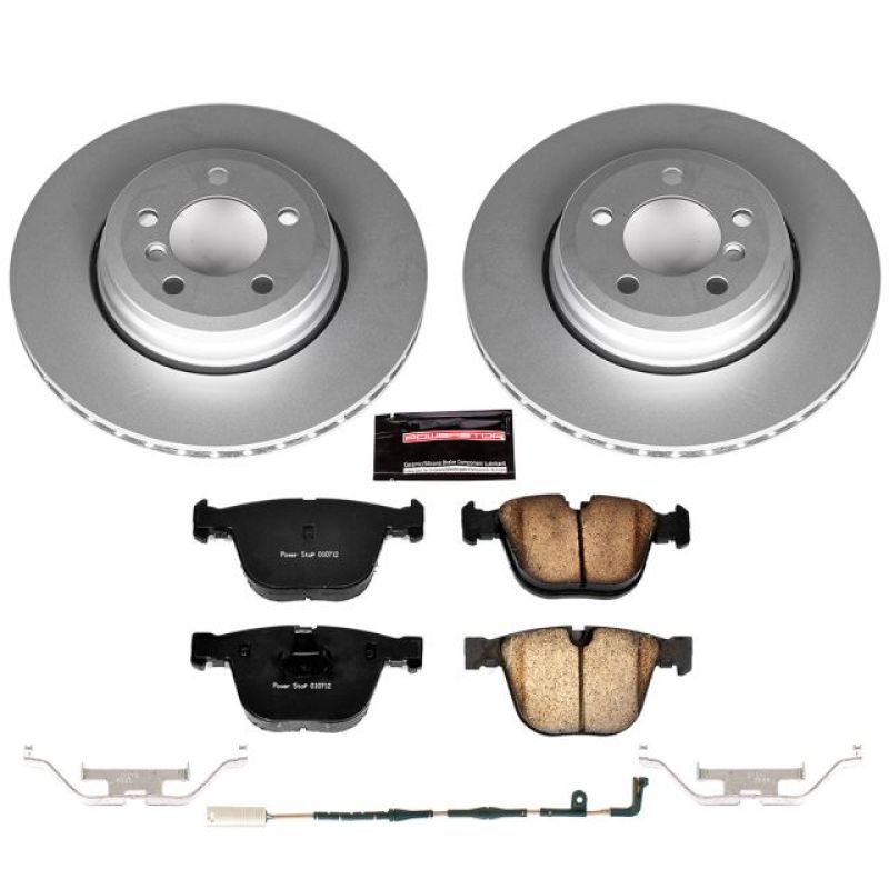 PowerStop Power Stop 02-05 BMW 745i Rear Z23 Evolution Sport Coated Brake Kit