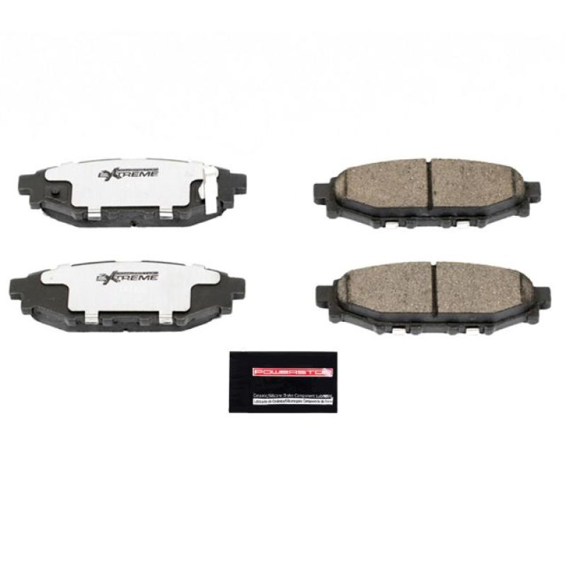 PowerStop Power Stop 13-16 Subaru BRZ Rear Z26 Extreme Street Brake Pads w/Hardware