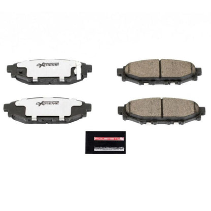 PowerStop Power Stop 13-16 Subaru BRZ Rear Z26 Extreme Street Brake Pads w/Hardware