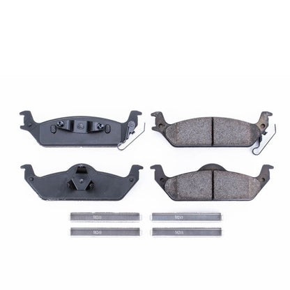 PowerStop Power Stop 03-04 Dodge Dakota Rear Z17 Evolution Ceramic Brake Pads w/Hardware