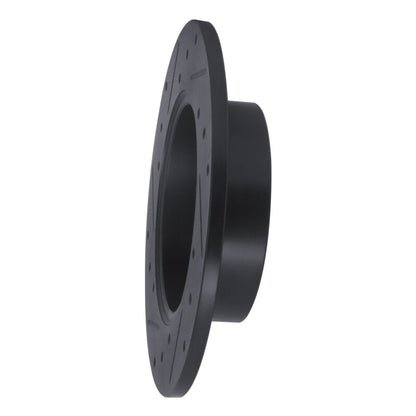 R1 Concepts R1 96-05 Audi A4 Quattro Rear Right Drilled & Slotted Black Brake Rotor