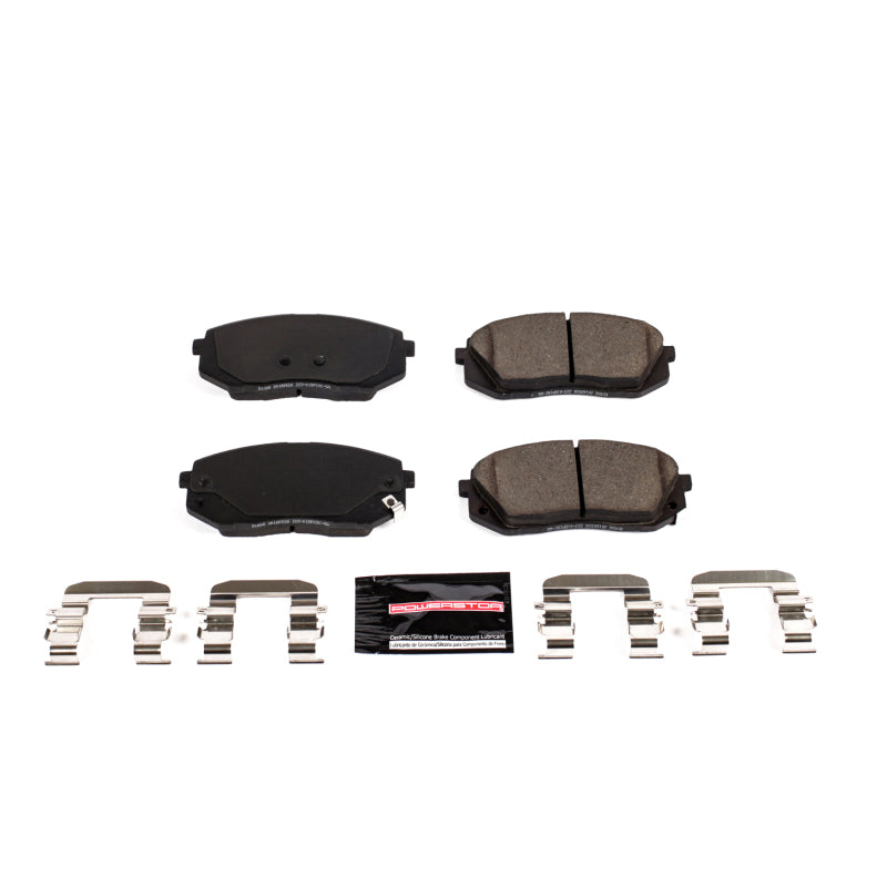 PowerStop Power Stop 2018 Hyundai Elantra GT Front Z23 Evolution Sport Brake Pads w/Hardware