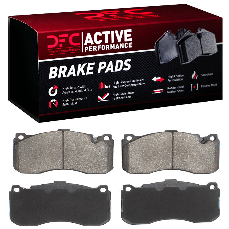 DFC 06-13 BMW 330I Front Active Performance Pads - Low Metallic