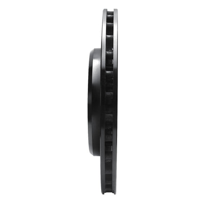 R1 Concepts R1 06-13 Chevrolet Corvette Rear Right Drilled & Slotted Black Brake Rotor