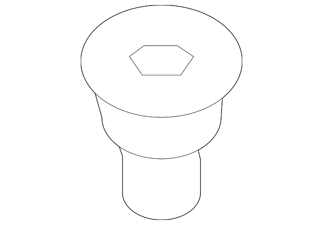 OE BMW 34211161806 Brake Disc Bolt