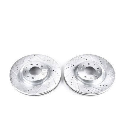 PowerStop Power Stop 07-15 Mazda CX-9 Front Evolution Drilled & Slotted Rotors - Pair