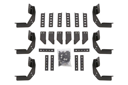 Dee Zee 13-23 Dodge Ram Running Board Rough Step Bracket Kit