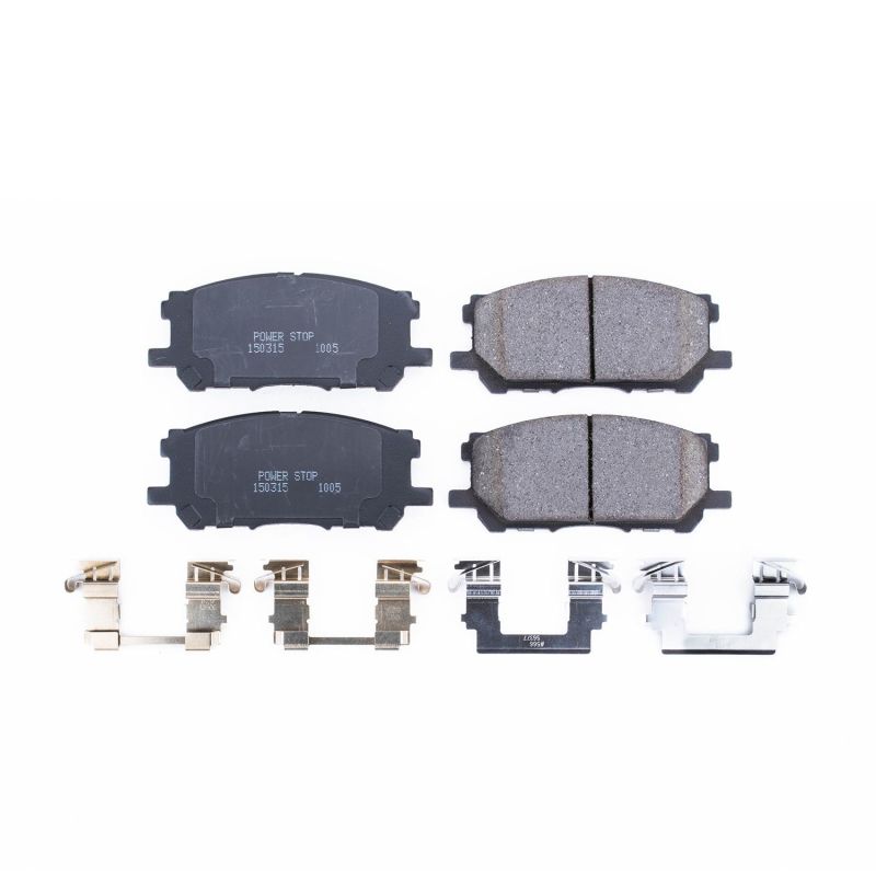PowerStop Power Stop 04-06 Lexus RX330 Front Z17 Evolution Ceramic Brake Pads w/Hardware