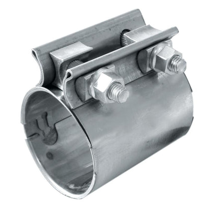 Vibrant Easy Seal SS Exh Sleeve Butt Joint Clamp for 4in O.D. Tubing also 4in Nominal Oval Tubing