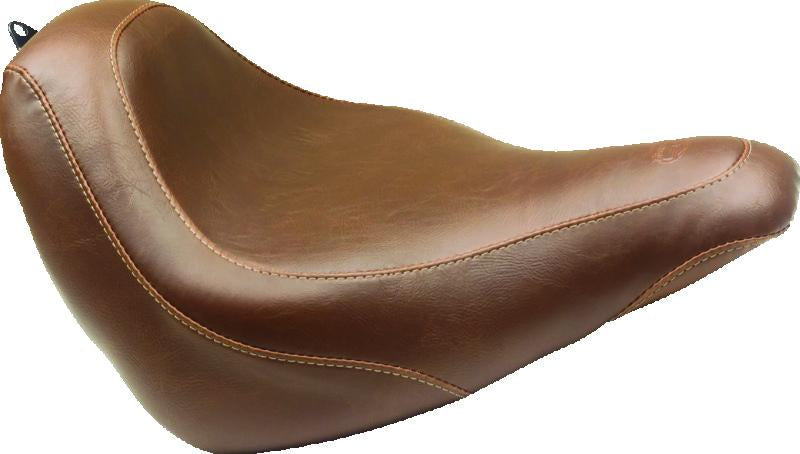 Mustang Motorcycle Mustang 97-23 Harley Touring Sissy Bar Pad (12 inch x 9 inch) Diamond Stitch - Brown