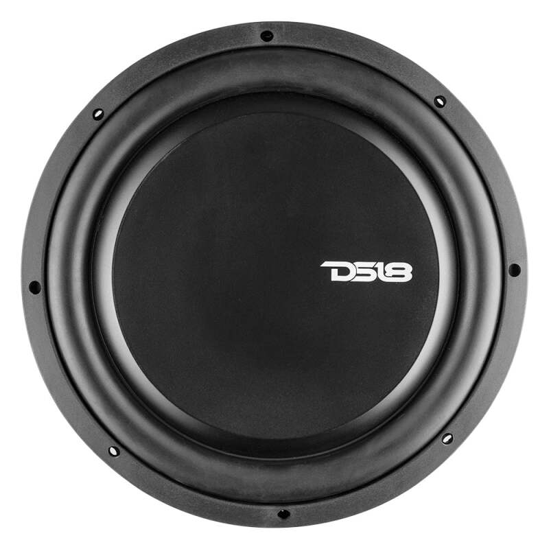 DS18 12in 600 Watts RMS 4 ohm SVC Shallow Mount Water Resistant Subwoofer