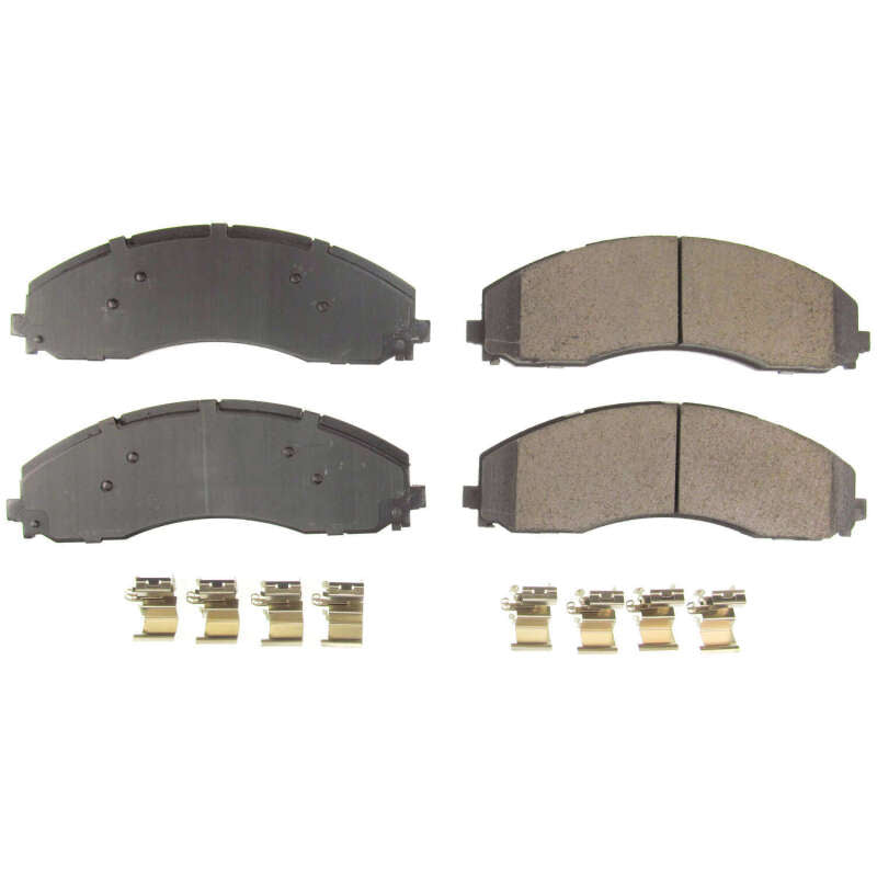 PowerStop Power Stop 17-19 Ford F-450 Super Duty Front Z17 Evolution Ceramic Brake Pads w/Hardware