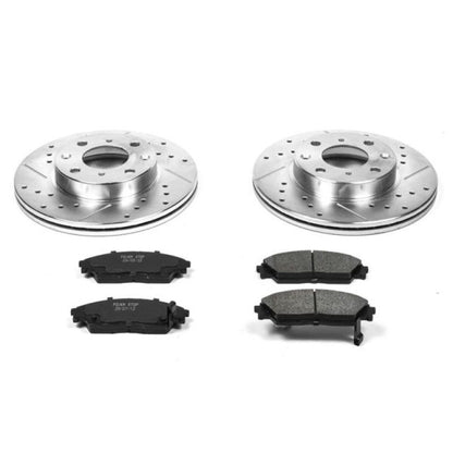 PowerStop Power Stop 90-91 Honda Civic Front Z23 Evolution Sport Brake Kit