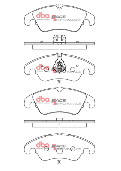 DBA 09-16 Audi A4 Sedan Front RP Performance Brake Pads