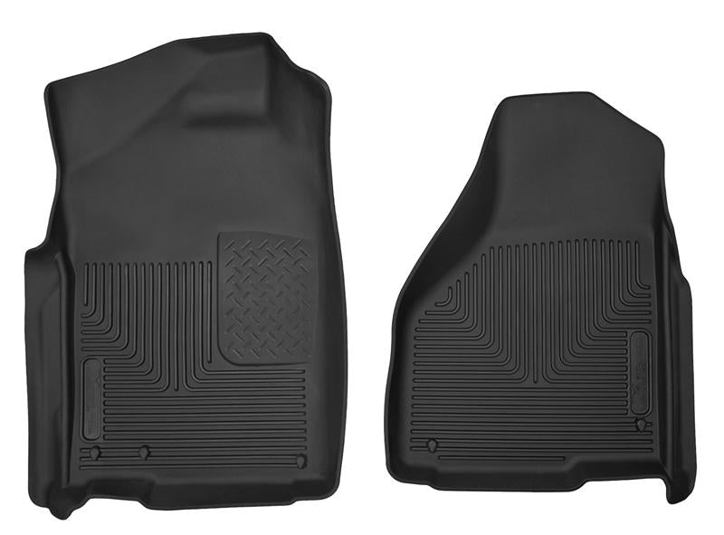 Husky Liners 09-14 Dodge Ram/Ram Quad Cab X-Act Contour Black Front Floor Liners