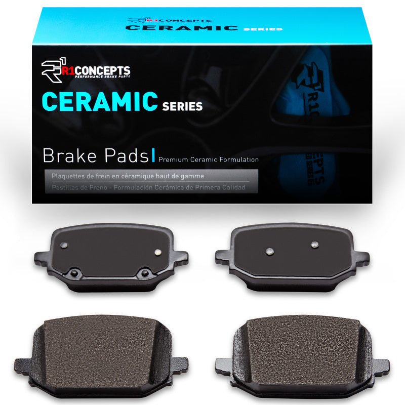 R1 Concepts R1 20-26 Ford Mustang Rear Ceramic Brake Pads