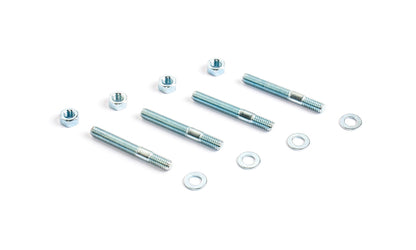Cometic Gasket Cometic Carburetor Studs 2 1/2in Zinc Plated - Set of 4 With Washers and Nuts