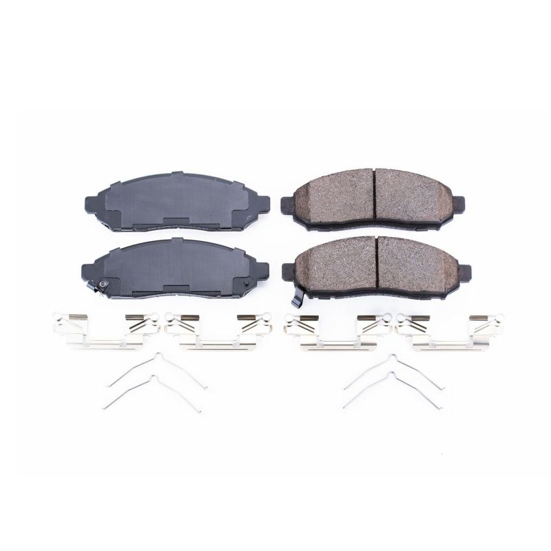 PowerStop Power Stop 2015 Chevrolet City Express Front Z17 Evolution Ceramic Brake Pads w/Hardware