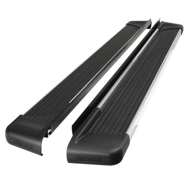 Westin SG6 Polished Aluminum Running Boards 79 in - Polished
