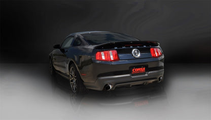 CORSA Performance Corsa 2011-2012 Ford Mustang Shelby GT500 5.4L V8 Sport Axle-Back Exhaust w/ Black Tips