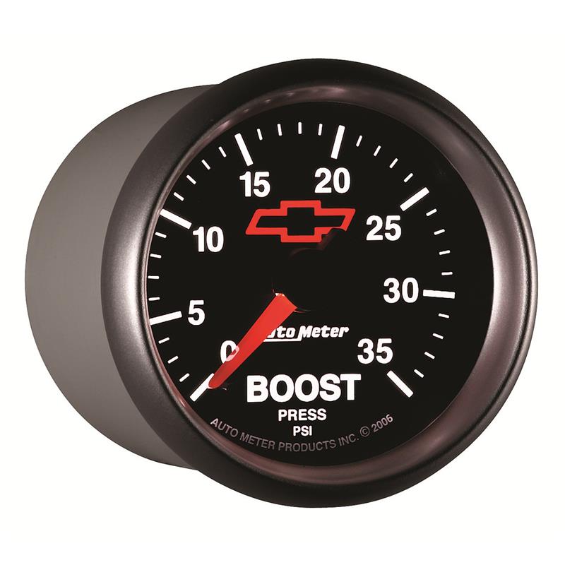 Autometer GM Mechanical 52mm 0-35 PSI Boost Gauge