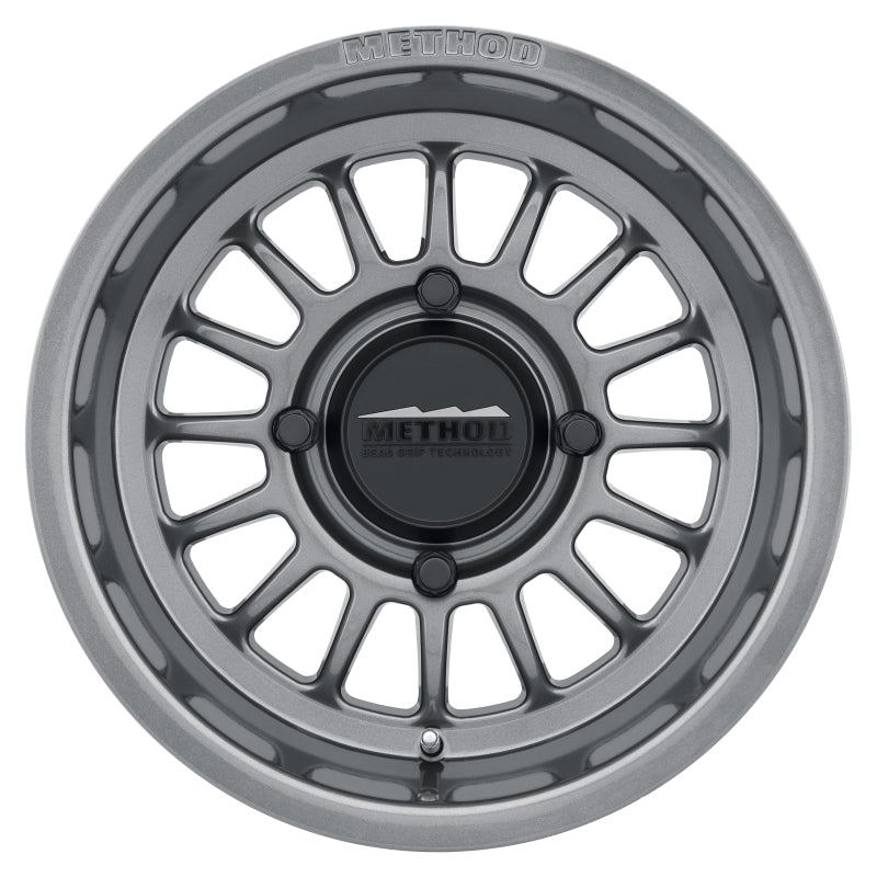 Method Wheels Method MR411 Bead Grip 15x7 / 4+3/13mm Offset / 4x136 / 106.25mm CB Gloss Titanium Wheel