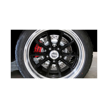 Baer Brakes 79-93 Ford Mustang w/ OE V8 Spindles Only 13in Classic Series Front Brake Kit - Red