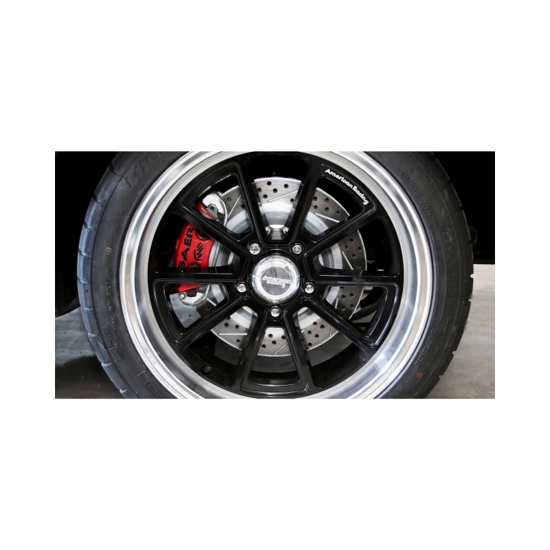Baer Brakes 94-04 Ford Mustang w/OE Spindles & Hubs 13in Classic Series Front Brake Kit - Red