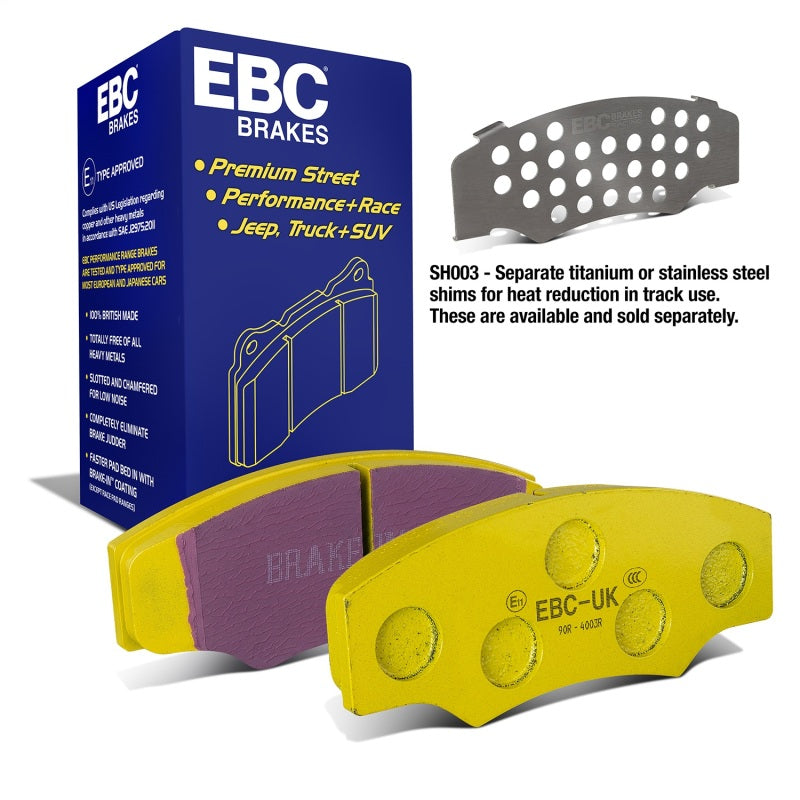 EBC Brakes Yellowstuff Performance Brake Pads