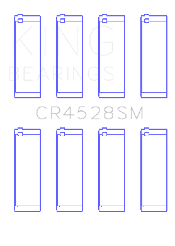 King Engine Bearings BMW N42 B20/N46 B20 (Size +1.0mm) Connecting Rod Bearing Set