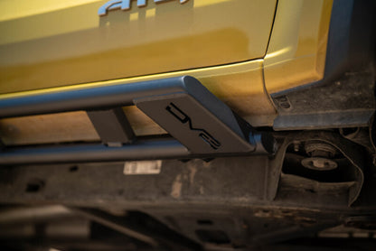 DV8 Offroad DV8 23-25 Chevy Colorado & GMC Canyon Rock Sliders - Micro Texture Black