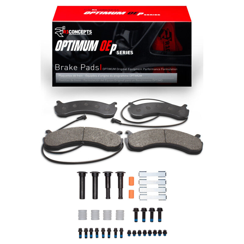 R1 Concepts R1 20-25 Coachmen Encore Front Optimum OE Pads & Hardware Kit
