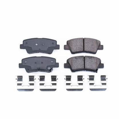 PowerStop Power Stop 13-16 Hyundai Elantra GT Rear Z17 Evolution Ceramic Brake Pads w/Hardware