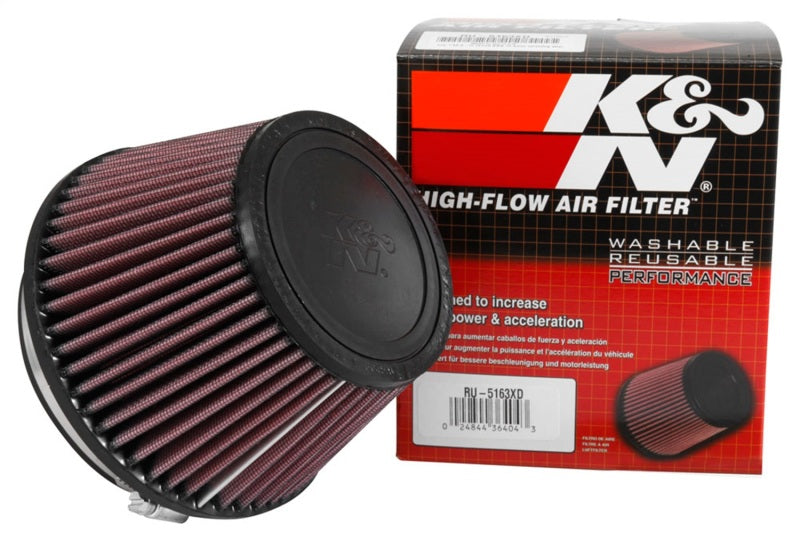 K&N Engineering K&N Filter Universal X Stream Clamp-On 5in Flange 6.5in Base 4 1/2in Top 4 1/8in Height