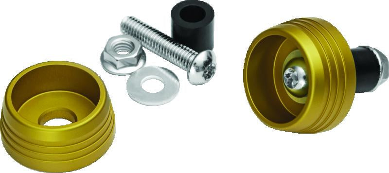 Kuryakyn Lodestar Axle Sliders Gold