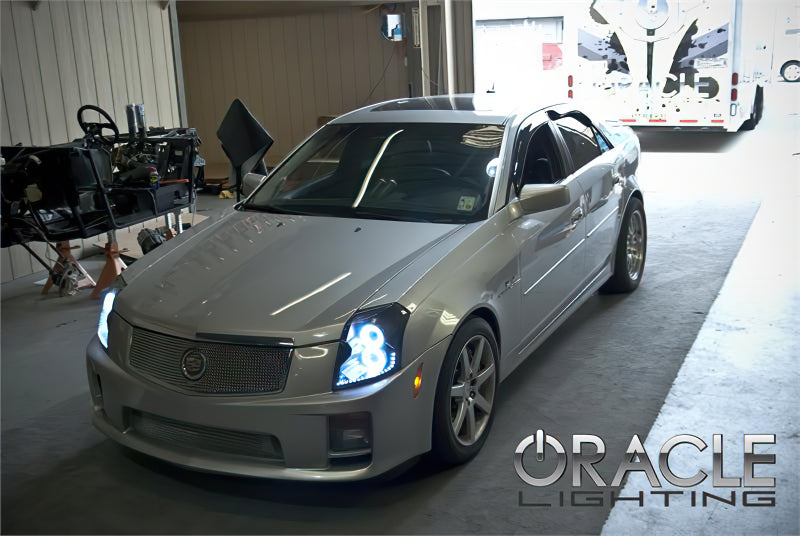 ORACLE Lighting Oracle Cadillac CTS 03-07 Halo Kit - ColorSHIFT w/ Simple Controller