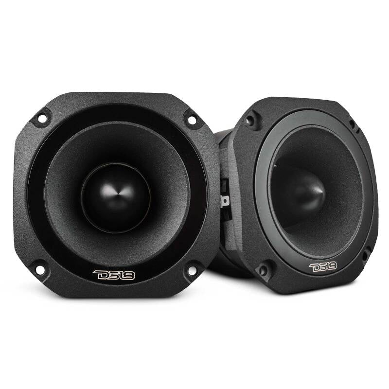 DS18 4in Super Bullet Tweeter 200 Watts RMS 1.5in Titanium Vc 4 ohm Black