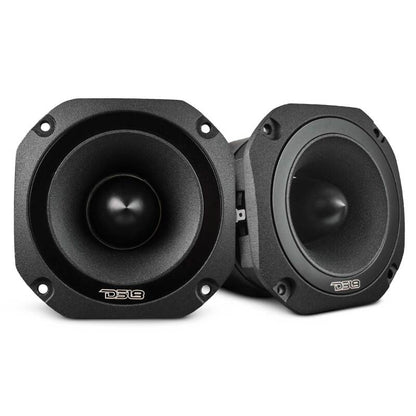 DS18 4in Super Bullet Tweeter 200 Watts RMS 1.5in Titanium Vc 4 ohm Black
