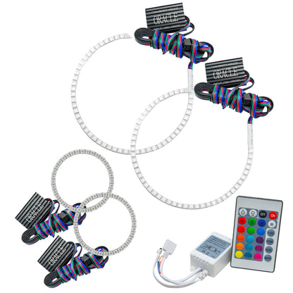 ORACLE Lighting Oracle Volvo S60 05-09 Halo Kit - ColorSHIFT w/ Simple Controller