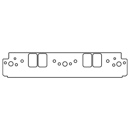 Cometic Gasket Cometic Chrysler W8 Head V8 .047in Fiber Intake Manifold Gasket Set - 1.450in x 2.200in Ports