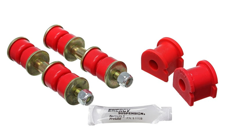 Energy Suspension 13Mm Rear Sway Bar Bushing Set - Red
