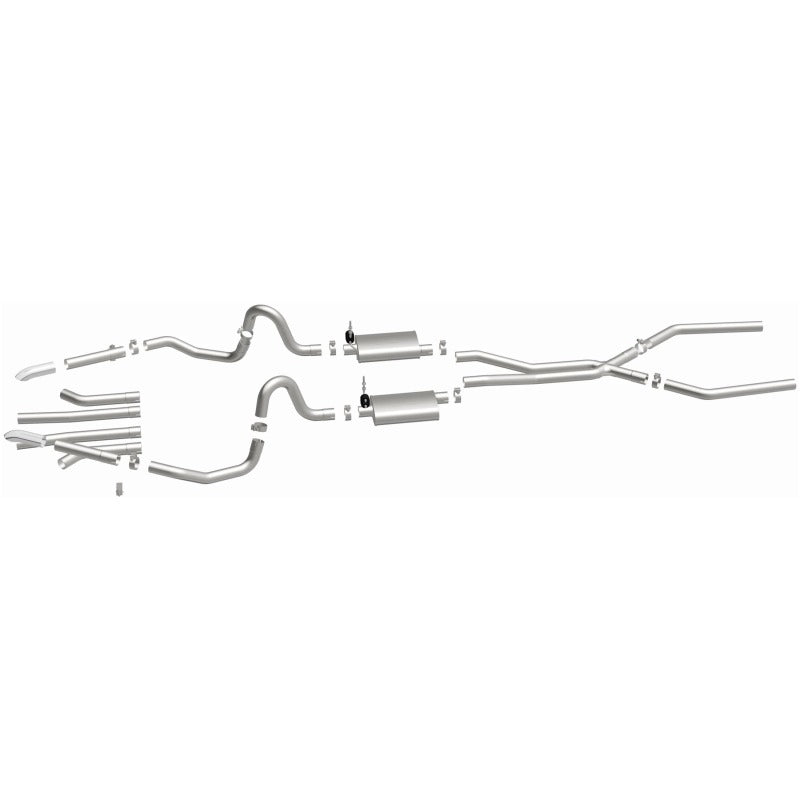 MagnaFlow Sys Cat-Back 68-72 GM A-Body Chevelle et