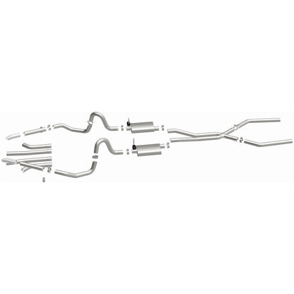 MagnaFlow Sys Cat-Back 68-72 GM A-Body Chevelle et