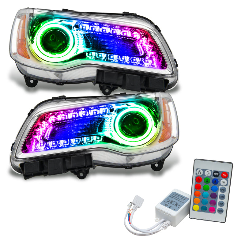 ORACLE Lighting Oracle 11-14 Chrysler 300C SMD HL - Chrome - NON HID - DRL w/ Simple Controller