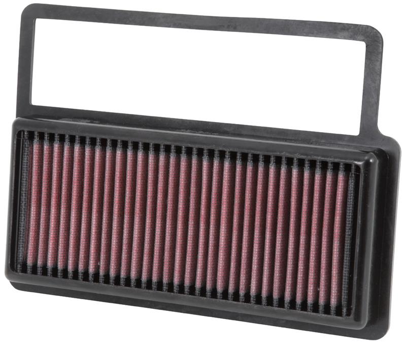 K&N Engineering K&N 2008-2013 Fiat Abarth 1.4L Turbo Replacement Drop In Air Filter