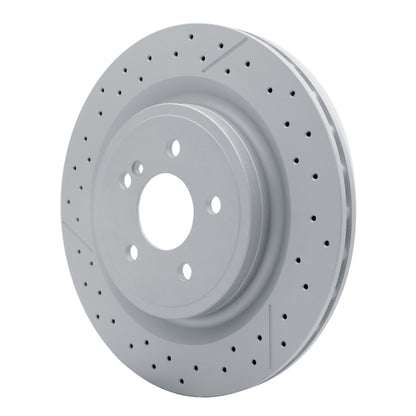 DFC 12-20 Mercedes-Benz SLC43 AMG Rear Drilled and Slotted Hi-Carbon Alloy Geomet Coated Rotor