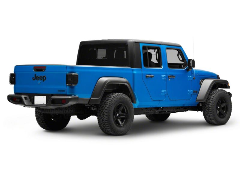Raxiom 20-23 Jeep Gladiator JT w/ Factory Halogen LED Tail Lights- Black Housing (Smoked Lens)